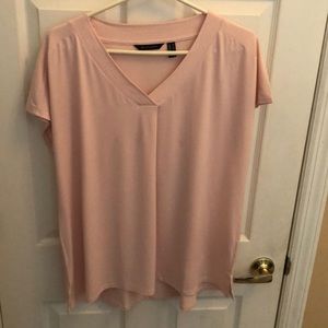 H by Halston Light Pink Blouse Top Sz Medium